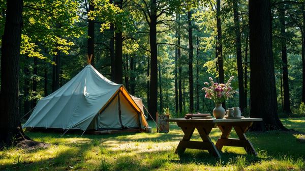 Optez pour des vacances écoresponsables en camping écologique