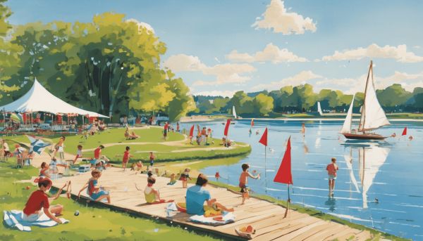 Que faire à la base de loisirs de Cergy ?