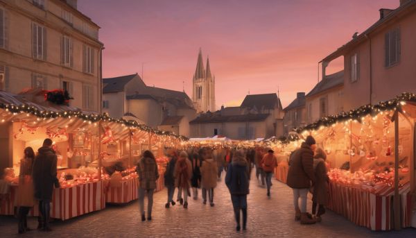 Venez vivre la magie du marché de Noël à Béziers 2025